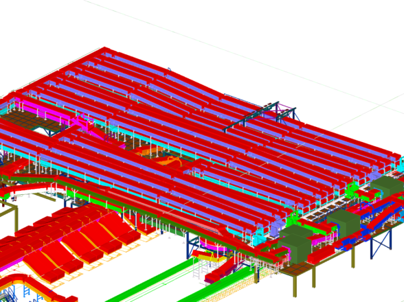 Structures de l’aéroport Ataturk Bhs