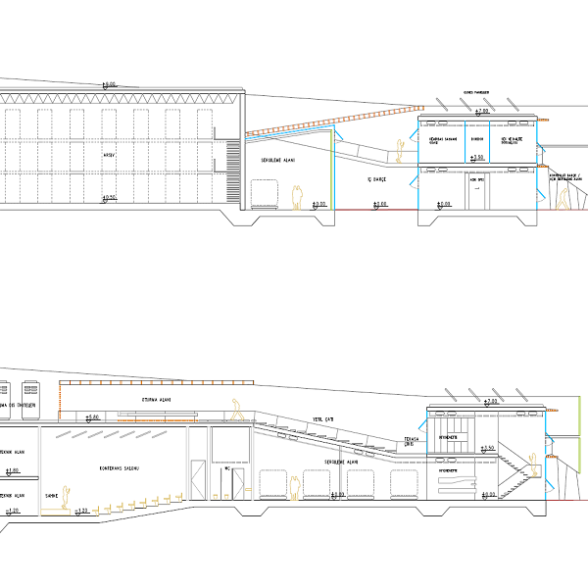 Bâtiment des archives de Tekfen Gat