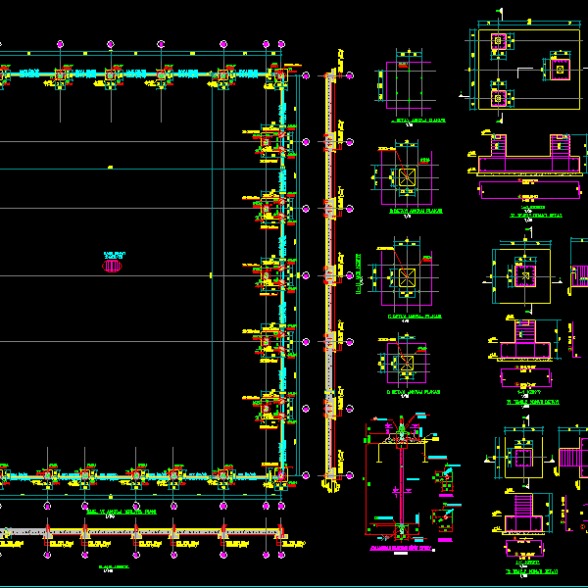 Structure métallique Russie Conception structurelle de l’usine