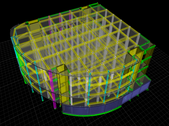 Eyfel Kozmetik Fabrika Statik Projesi