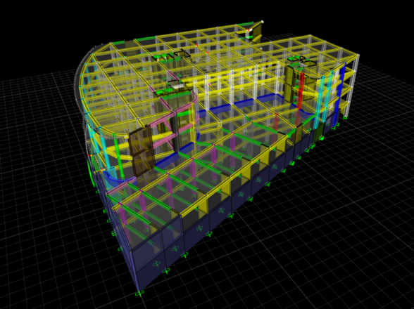Eyfel Kozmetik Fabrika Statik Projesi