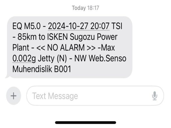 İsken Termik Enerji Santrali Yapı Sağlığı Destek Sistemi